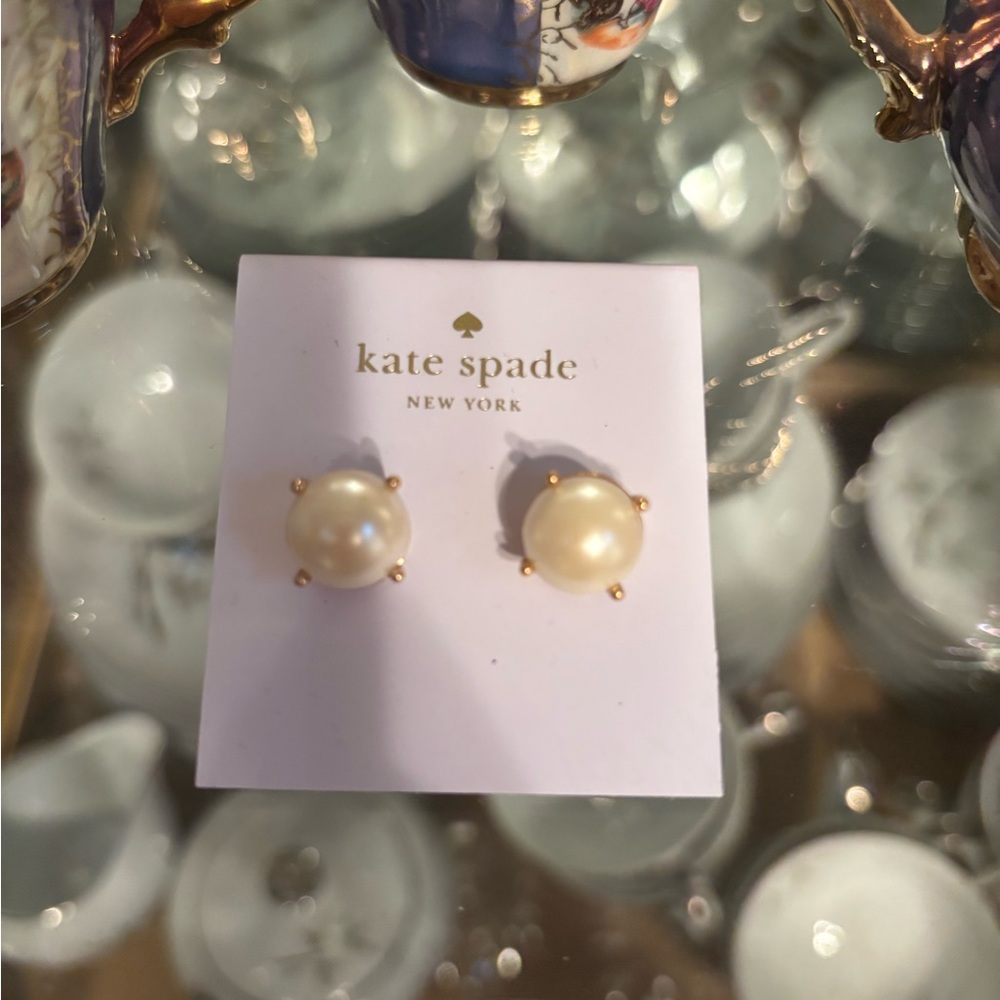 Kate Spade Gold Stud Earrings